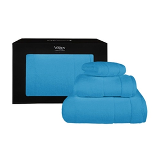 [146F0177] VOSSEN - Mian Towel Series - Lake Blue