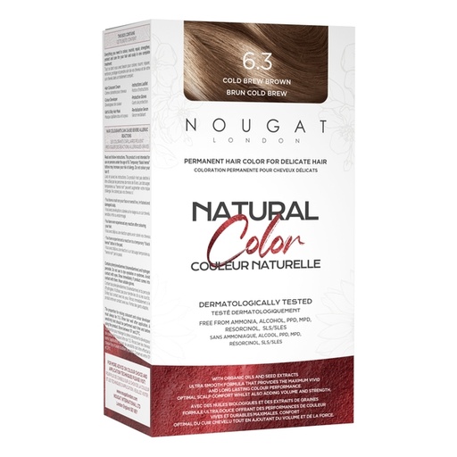 [157F0060] NGTint - Botanical Hair Dye (170ml) Cold Brew Brown 6.3