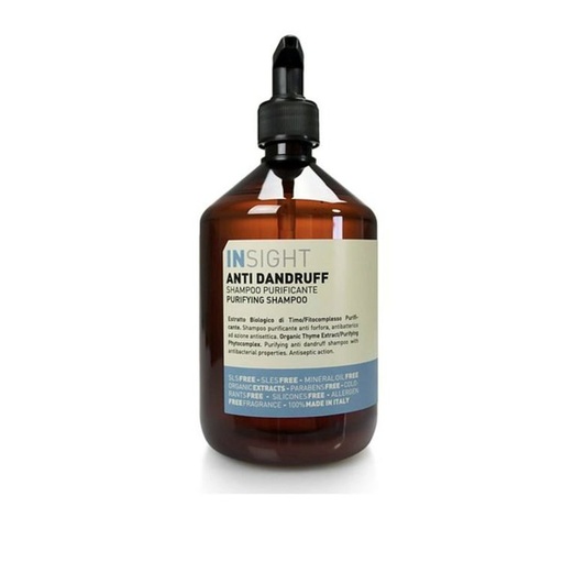 [125F0385] Insight - Anti Dandruff Purifying Shampoo 400ml (Authorized Goods)