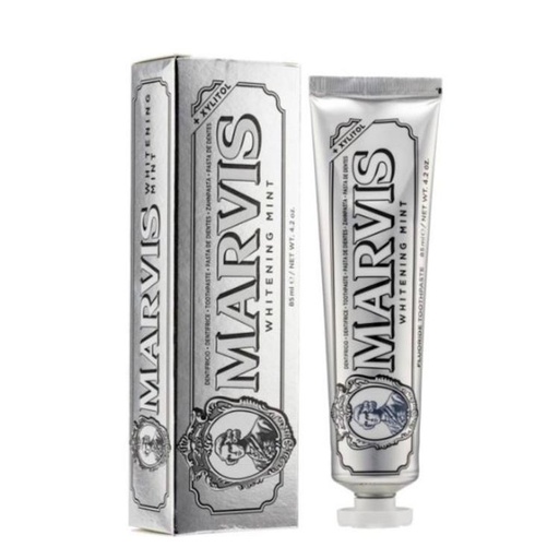 [125F0521] Marvis - Whitening Dentifricio Toothpaste 85ml (Silver) (Parallel Import)