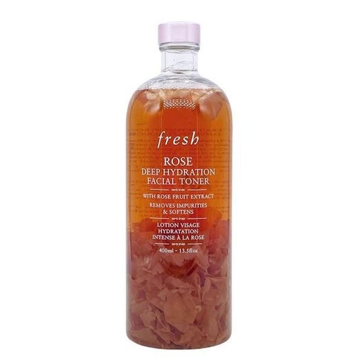 [125F0290] Fresh - Rose & Hyaluronic Acid Deep Hydration Toner Jumbo 400ml (Parallel Import)