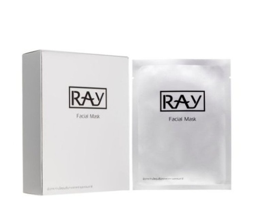 [172F0084] RAY - Facial Mask 10pieces - Sliver (Parallel Import)