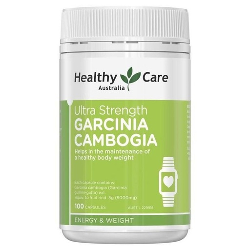 [125F0326] Healthy Care - Ultra Strength Gracinia Cambogia 100 capsules (Parallel Import)