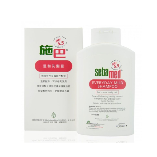 [125F0883] Sebamed - Everyday Mild Shampoo 400ml (Authorized Goods)