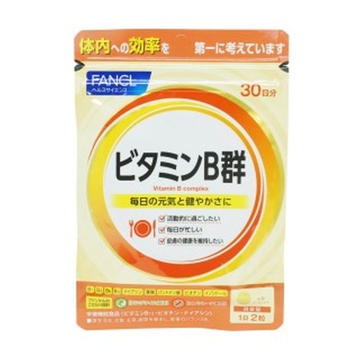 [125F0263] FANCL - Vitamin B Complex 60 Tablets(Parallel Import)