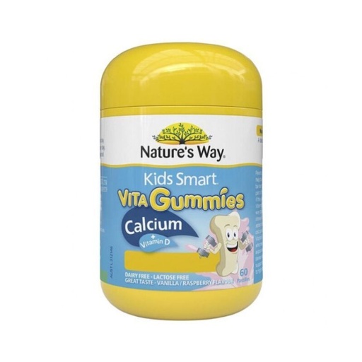 [125F0559] Nature's Way - Kids Smart Vita Gummies Calcium 60 Pastilles (Parallel Import)