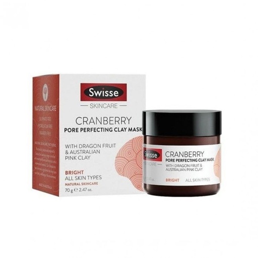 [172F0010] Swisse - Cranberry Pore Perfecting Clay Mask 70g (Parallel Import)