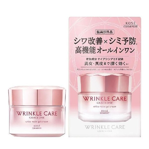 [172F0188] KOSÉ - Kose Grace One Wrinkle Care White Moist Gel Cream 100g(Parallel Import)