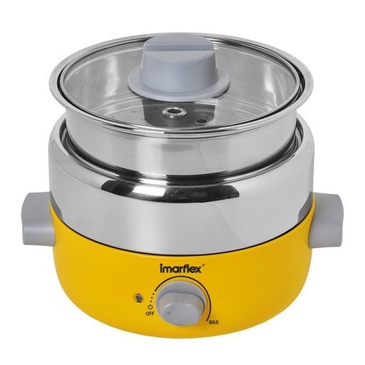 [123F0114] imarflex - "Living Style"1.2L Mini Multi-function Cooker