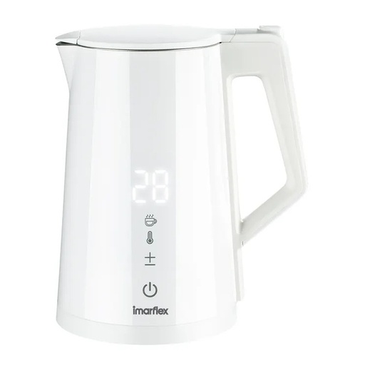 [123F0125] imarflex 伊瑪牌 -『白泉』電子保溫無線電熱水壺 (1.7L)