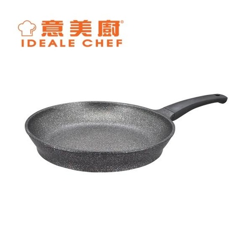 [138F0041] 意美廚韓國製SELECTED鋼化鑄鋁大理石紋易潔30CM單柄煎鍋 IC14330F