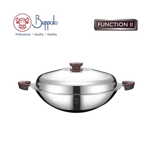[146F0705] BUFFALO FUNCTION II 40CM ROUND WOK DH(WRWBI240BFUX) 570240A