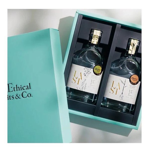 [171F0020] Ethical Spirits Craft Gin Gift Box - LAST ELEGANT/LAST MODEST