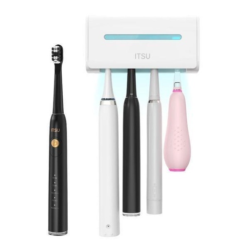 [169F0011] ITSU - We Care Sonic Electric Toothbrush + UV Toothbrush Sterilizer