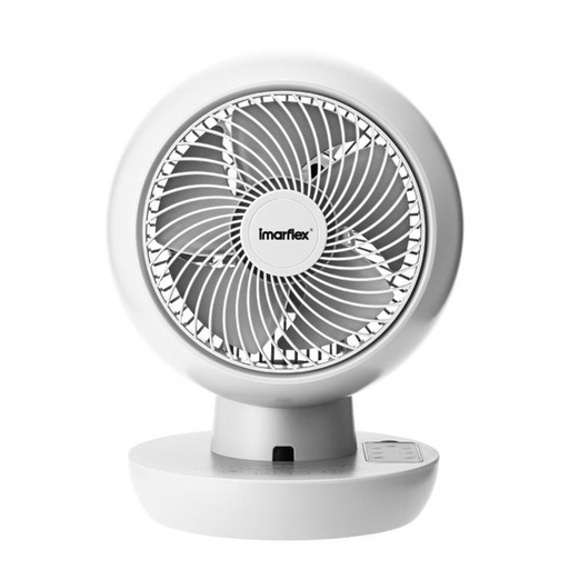[123F0151] imarflex - "Tornado" 7.9-inch remote control 3D circulation fan IFQ-1979DC