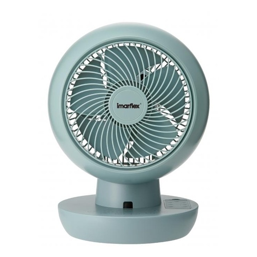 [123F0152] imarflex - "Tornado" 7.9-inch USB rechargeable remote control circulation fan