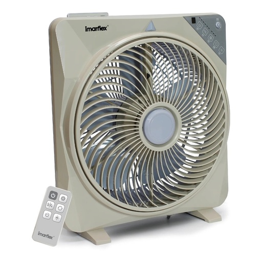 [123F0153] imarflex - "Monsoon" 12-inch remote control touch lucky fan IFB-28HR