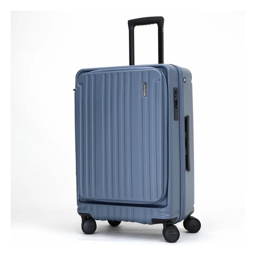 BERMAS Front Opening Expandable Suitcase/ Luggage