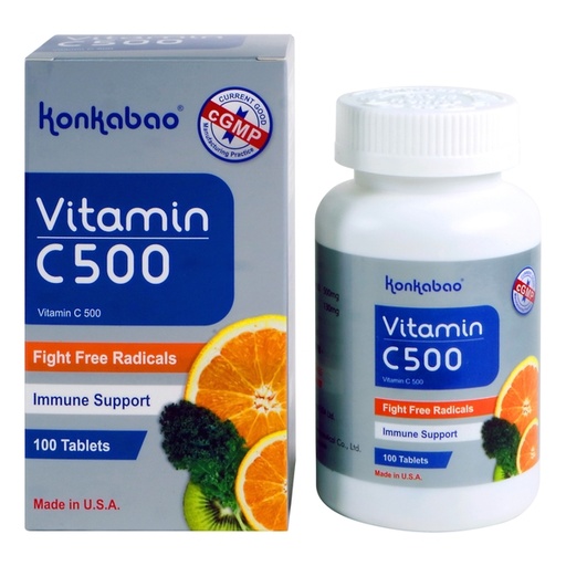 [157F0296] Konkabao Vitamin C500-100 Tablets