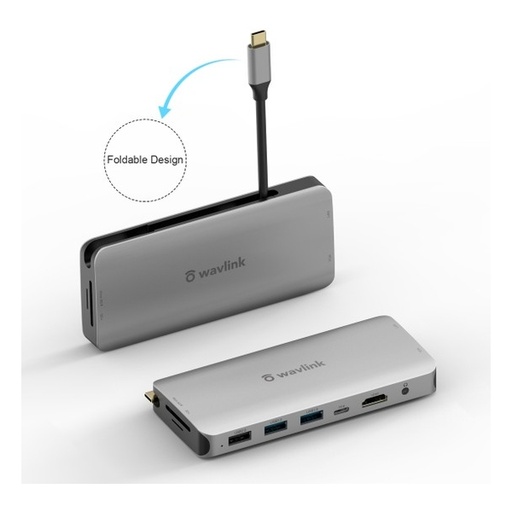 [116F0209] WAVLINK - USB-C Dual Display HDMI/VGA Docking Station