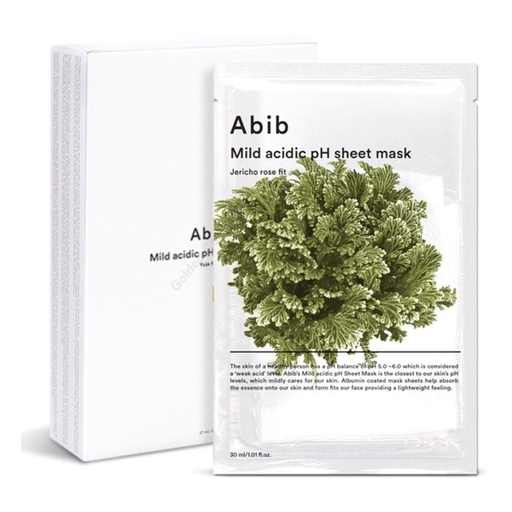 [125F1199] Abib - 弱酸性復活草面膜 30ml x 10片 (平行進口)