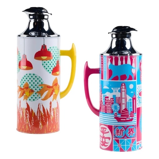 Camel駱駝牌 - 950ml Glass Vacuum Flask "Modern HK culture"