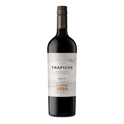[167F0067] Argentina  Trapiche Oak Cask Merlot x 4 bottles