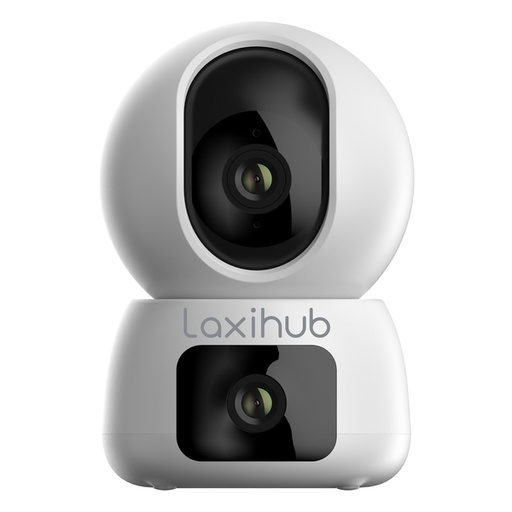 [140F0075] Laxihub - P4TT 6MP -  5G/2.4G Wi-Fi 室內雙鏡頭雲台攝影機