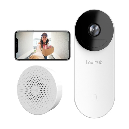 [140F0080] Laxihub -  BellCam 1080P  Wifi無線門鈴攝影機