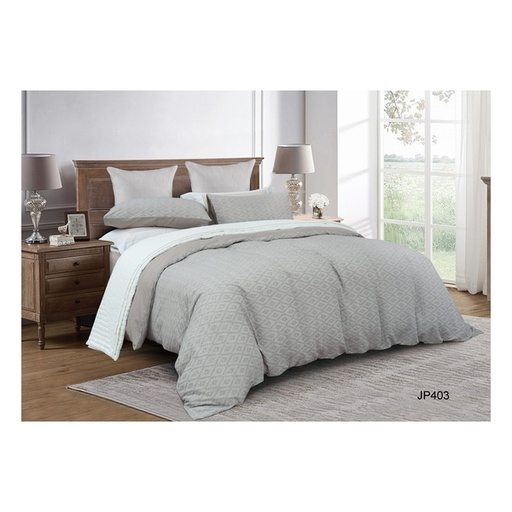 Casa Calvin Catania  Cotton Sateen Jacquard Series Bedding Set (JP403)