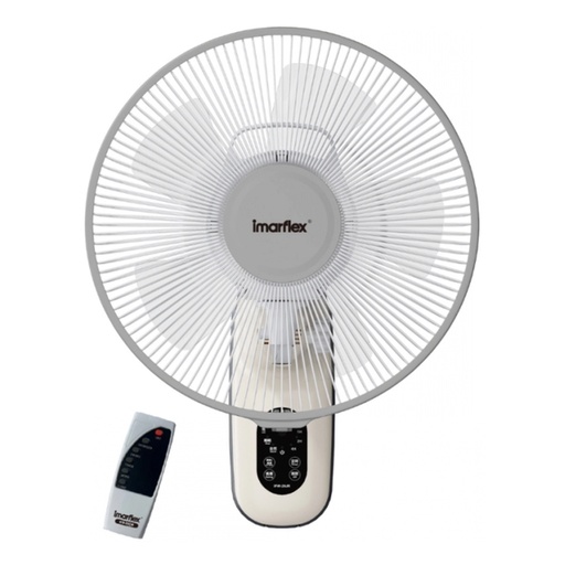[123F0201] imarflex - Electronic 11.5" Easy Installation Remote Control Wall Fan IFW-29JR