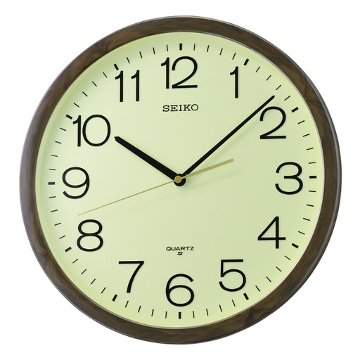 [159F0177] 精工 - 掛牆鐘 (QXA807B)