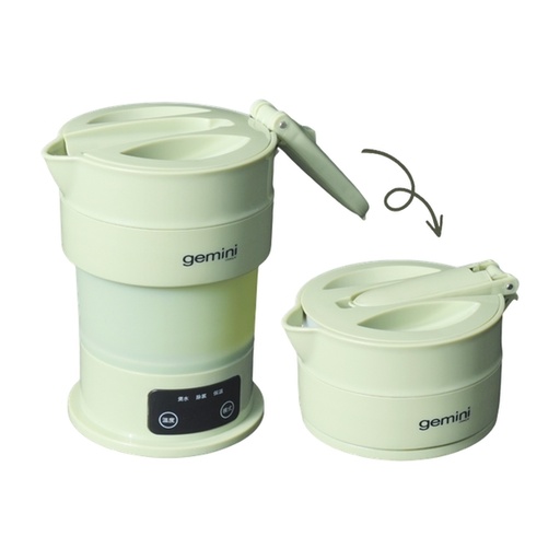 [133F0148] Gemini 0.6公升環球電壓摺疊式旅行水壺 GTK06GN
