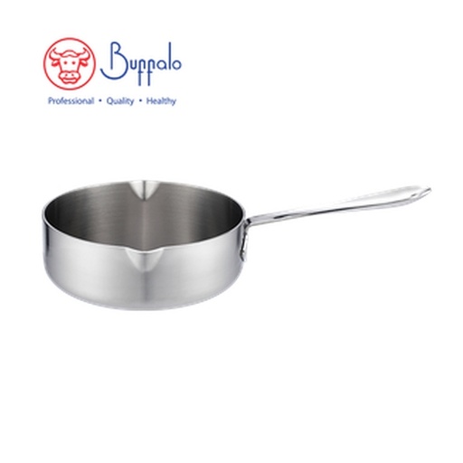 [138F0306] BUFFALO - TINY COOK 316 Stainless Steel 5-Ply Mini Pan 16cm 70116F