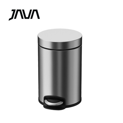 [138F0319] JAVA - 5L Stainless Steel Artistic Step Bin