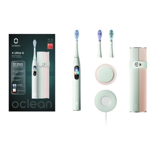 [133F0159] Oclean X Ultra S AI骨傳導技術 Wifi觸控智能聲波牙刷 (綠色)