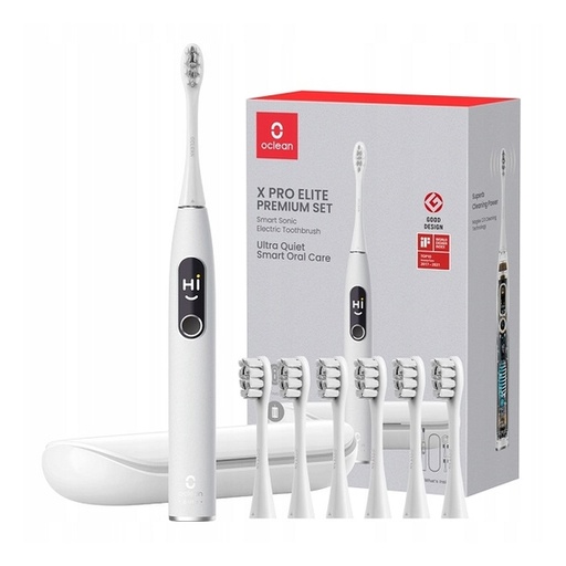 [133F0161] Oclean X Pro Elite Set 智能聲波電動牙刷套裝- (岩石灰)