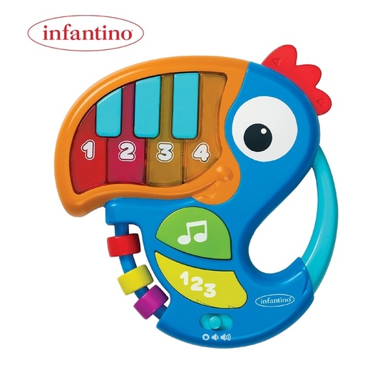 [165F0065] Infantino Piano & Number Learning Toucan