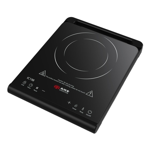 [141F0092] Sunpentown 2000W Single-Hob Induction Cooker IC198 