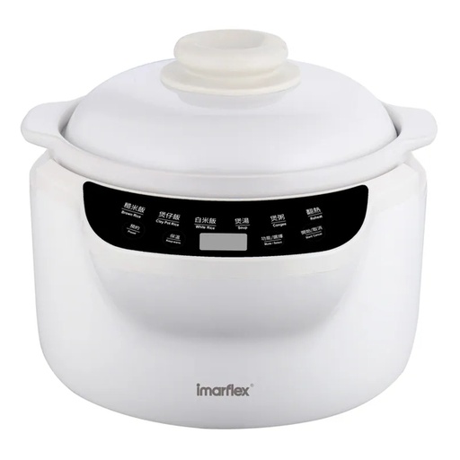 [123F0255] imarflex 伊瑪牌 - Multifunctional Rice Cooker with White Porcelain Inner Pot (1.0L) IRC-FD33C
