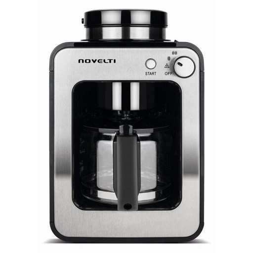 [113F0015] NOVELTI - Fully Automatic Grind & Brew Coffee Maker (Quiet Edition)