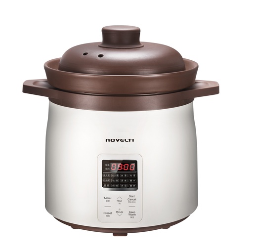 [113F0028] Novelti - Purple-clay Cooker 5L 700W 