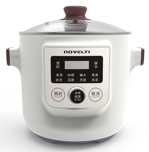 [113F0030] Novelti - Purple-clay Stew Multi-Cooker 1.5L NC6015