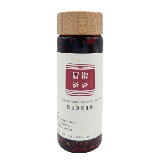 [125F1034] Maojiao Papa - Chives, Garlic, Fresh and Spicy 150g
