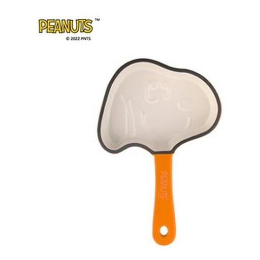 [162F00112] PEANUTS正版授權16cm搪瓷鑄鐵煎鍋
