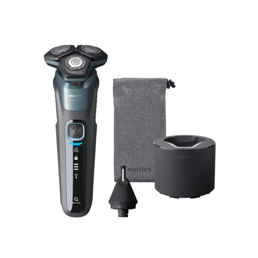 [133F0048] PHILIPS Shaver Series 5000 Wet & Dry Electric Shaver (Petrol Blue) S5586/66