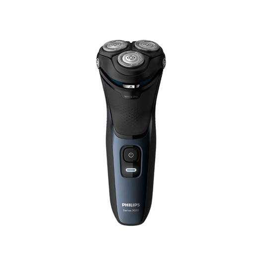 [133F0052] PHILIPS Shaver Series 3000 Wet & Dry Electric Shaver (Storm Blue) S3134/51