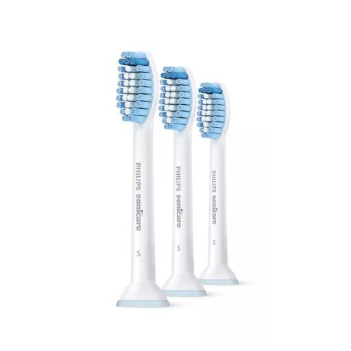 [133F0021] PHILIPS Sonicare S Sensitive敏感標準型聲波牙刷刷頭 (3支) HX6053/63