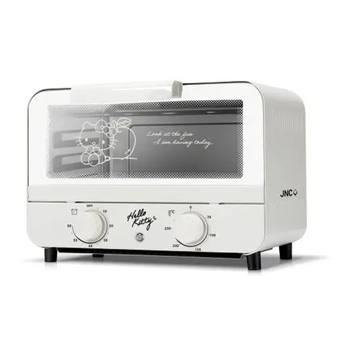 [116F0097] JNC X Hello Kitty retro small electric oven 10L