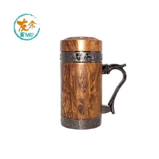 [153F0042] TME Purple Clay Mug 300ml
 - Light Wood